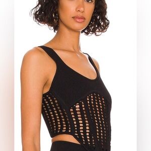 Dion Lee Net Crochet Top NWT